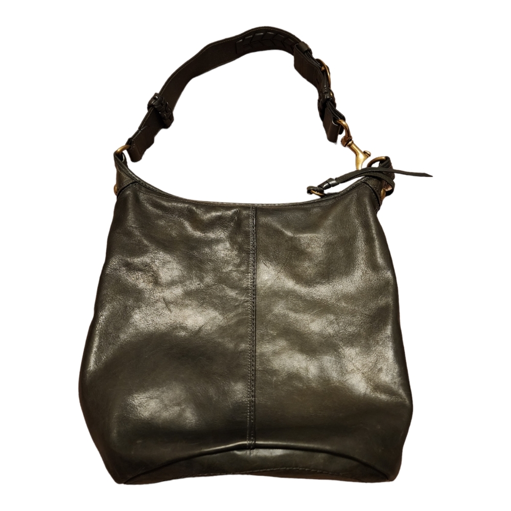 *2007* Leather Coach Bleeker Bucket Duffle